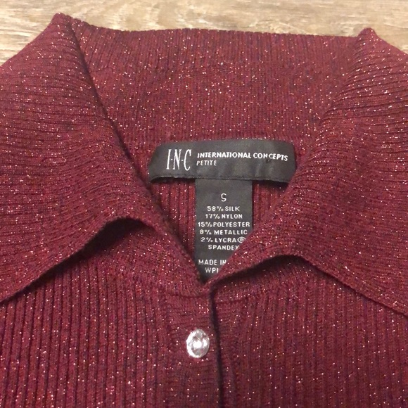 INC International concept Long sleeve sweater. - Picture 3 of 9